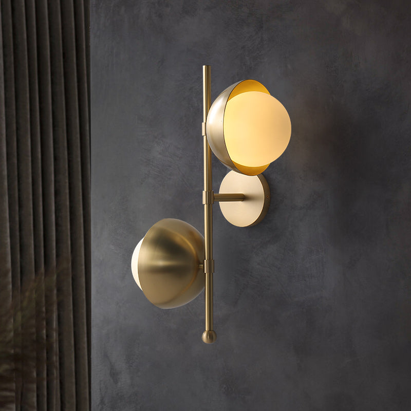 Two-way ball wall sconce