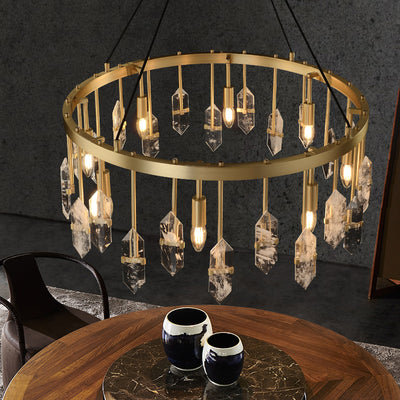 Ring pendant chandelier