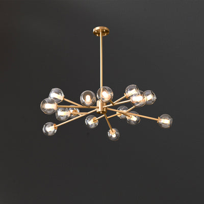 Golden Bubble Chandelier