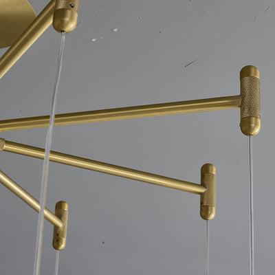 Fashion Modern Brass chandelier