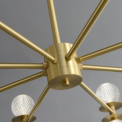 Creative ball chandelier