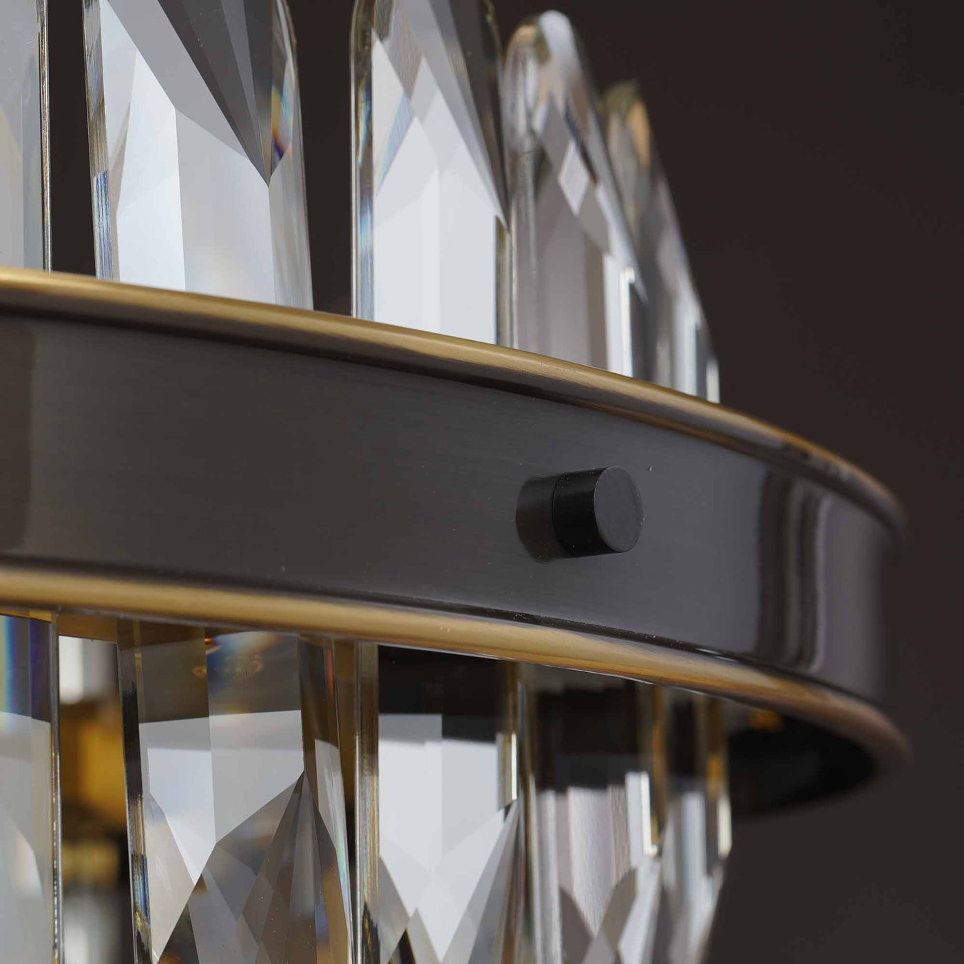 Creative crystal ring chandelier