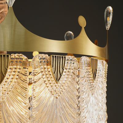 Creative crown rectangle Modern Chandelier