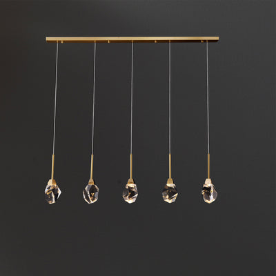 Rectangle Crystal Diamond Chandelier