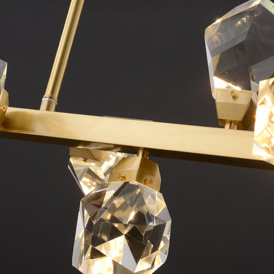 Rectangle Crystal Diamond Chandelier