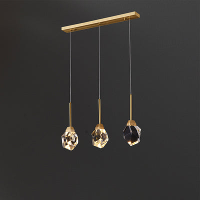 Rectangle Crystal Diamond Chandelier