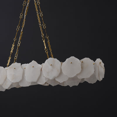 Marble Snowflake Chandelier