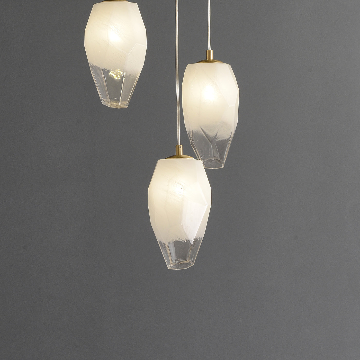 5 Lights Lily glass chandelier