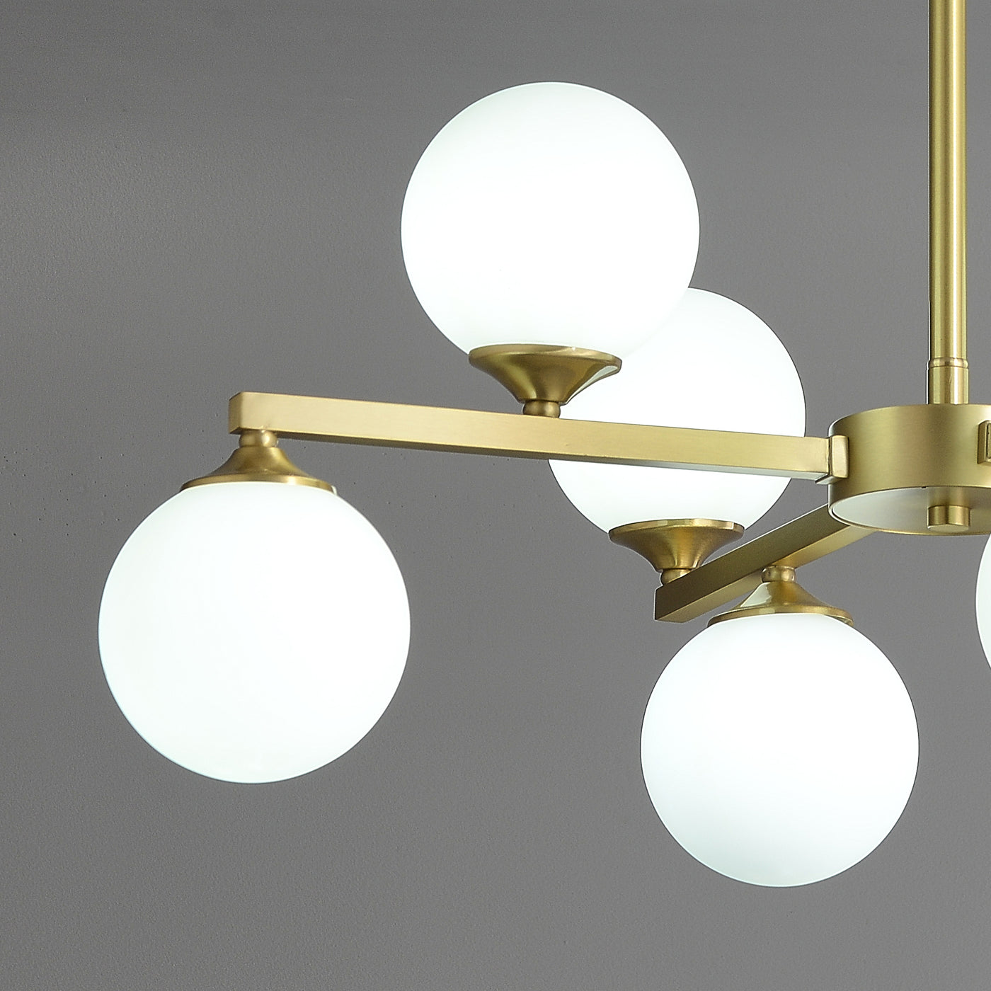 8-Lights Ball Chandelier