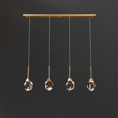 Rectangle Crystal Diamond Chandelier