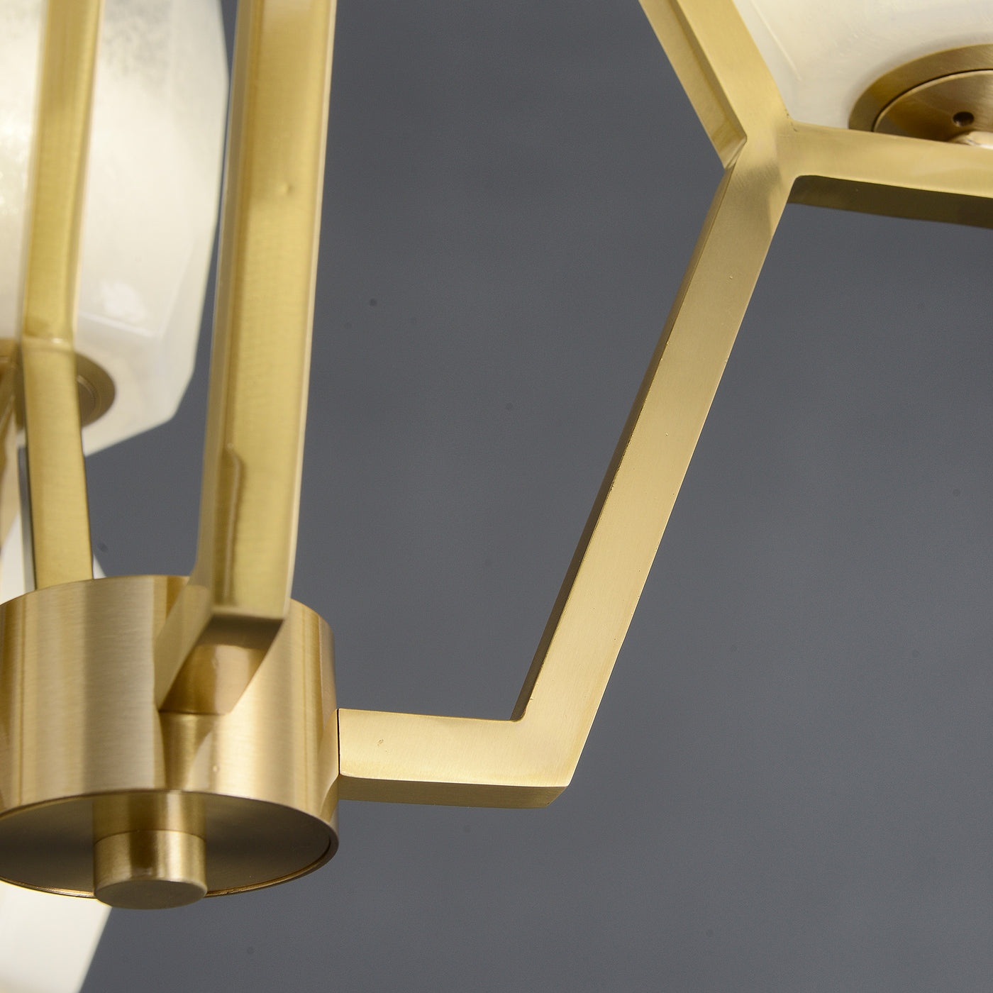 8 Lights Lily glass chandelier