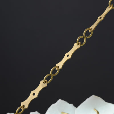 Marble Snowflake Chandelier
