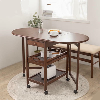 Folding dining table