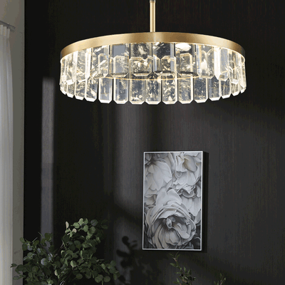 Nordic postmodern crystal chandelier