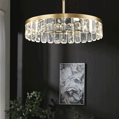 Nordic postmodern crystal chandelier