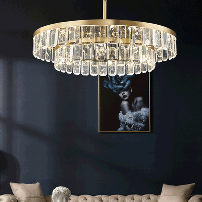 Nordic postmodern crystal chandelier