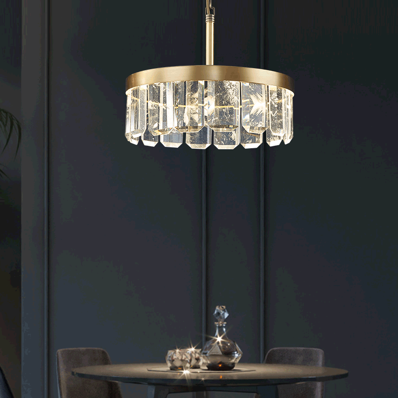 Nordic postmodern crystal chandelier