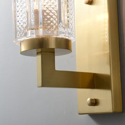 Transparent Glass Wall Sconce