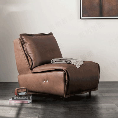 Swivel Manual Glider Recliner Cushioned Chair