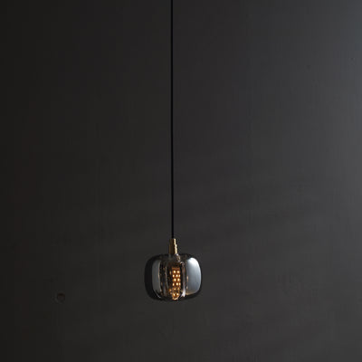 Modern black apple pendant lighting