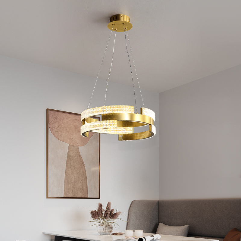 Creative simple ring chandelier