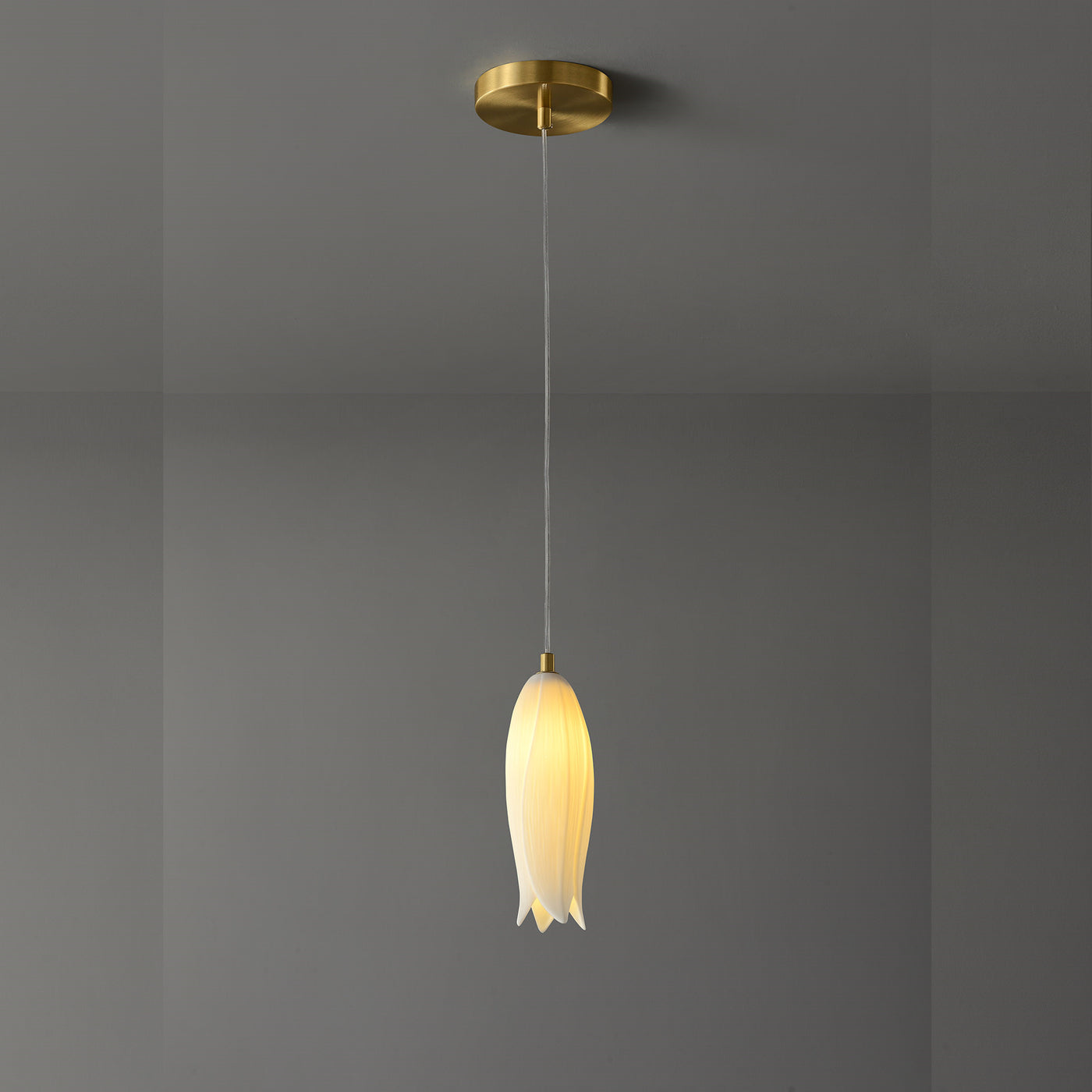 White Bud Modern Chandelier