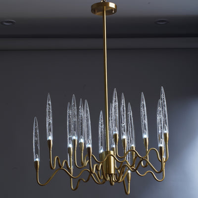 Creative Arrow Copper Postmodern Luxury Chandelier