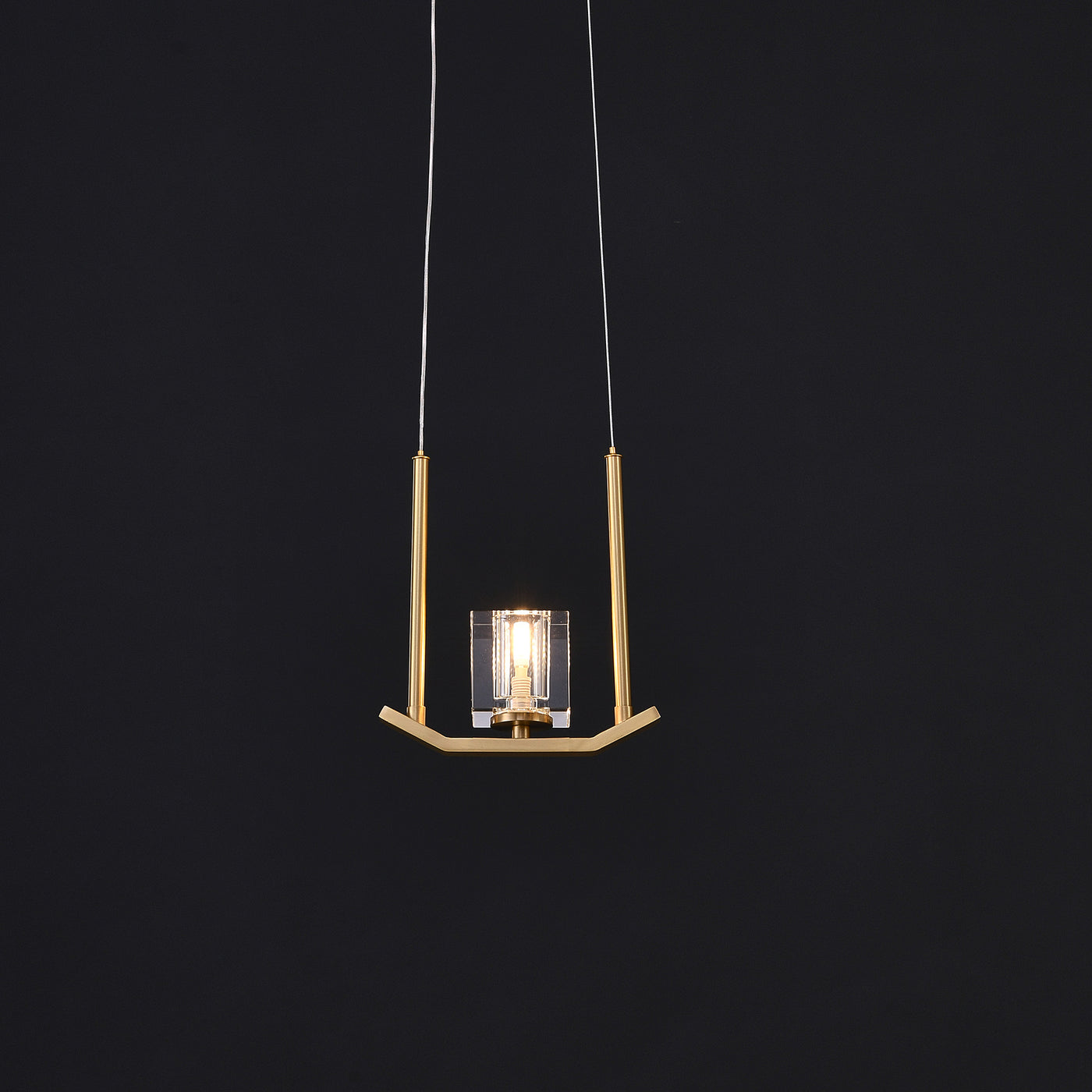 Cube Crystal Chandelier