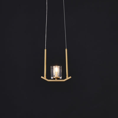 Cube Crystal Chandelier