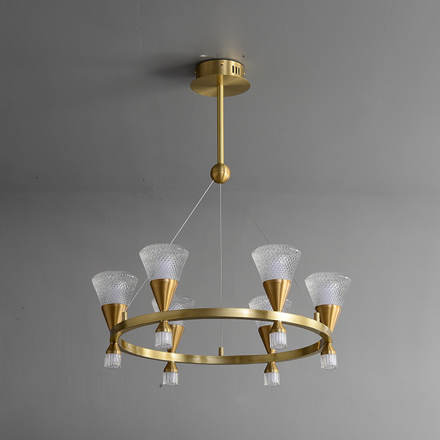 Modern creative ring chandelier
