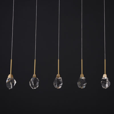 Rectangle Crystal Diamond Chandelier