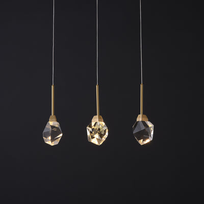 Rectangle Crystal Diamond Chandelier