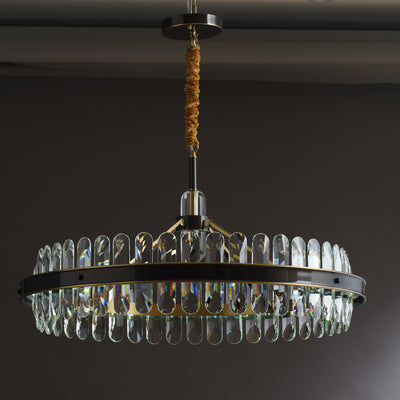 Creative crystal ring chandelier