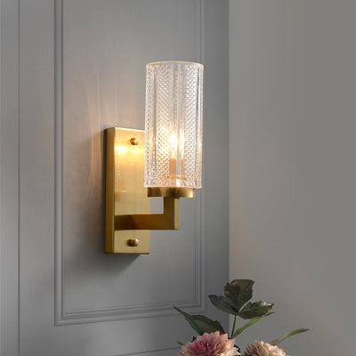 Transparent Glass Wall Sconce