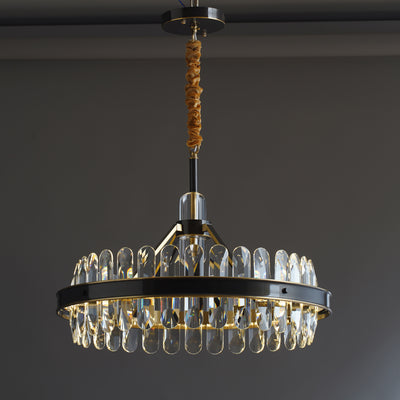 Creative crystal ring chandelier