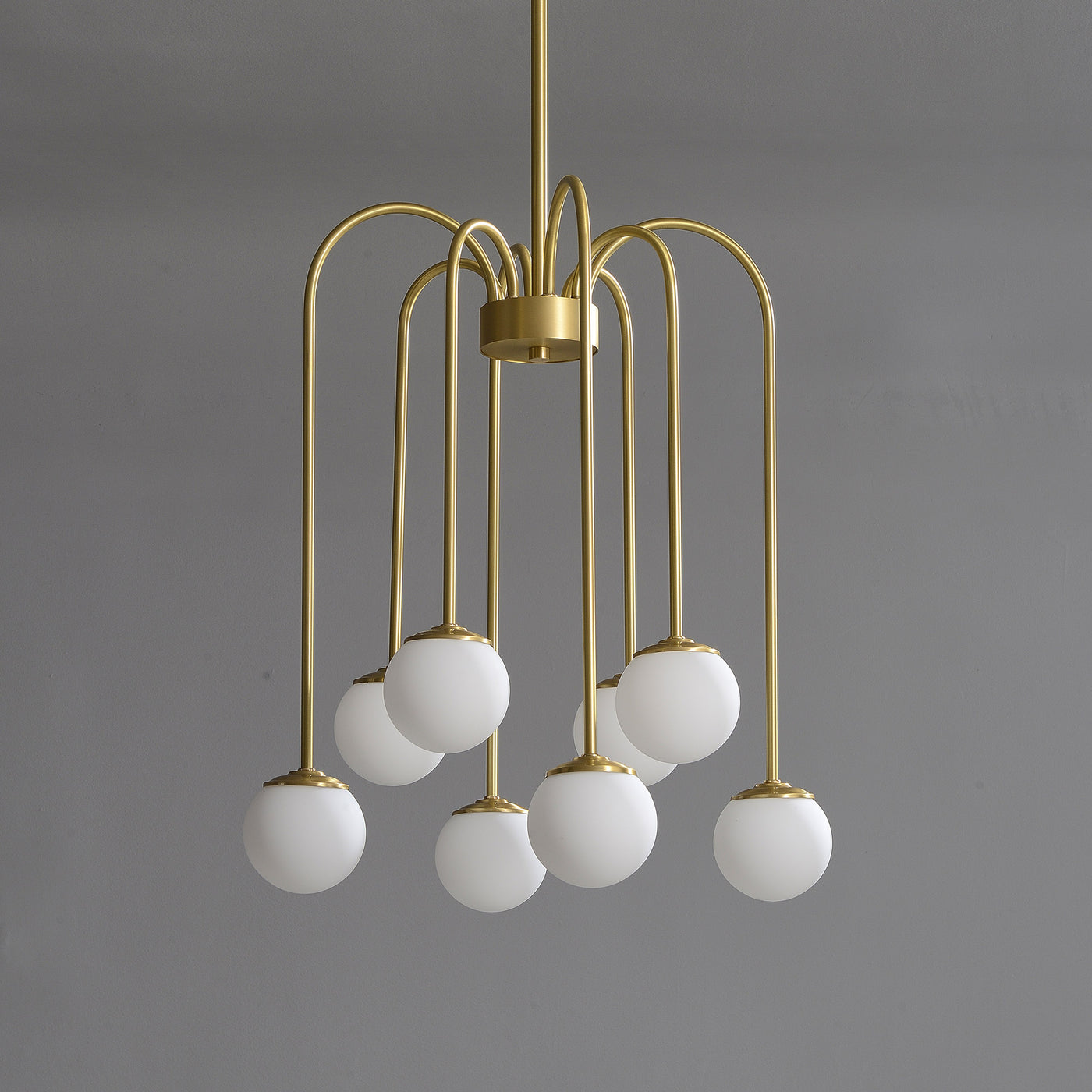 8-Lights Ball Chandelier