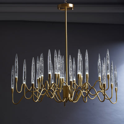 Creative Arrow Copper Postmodern Luxury Chandelier