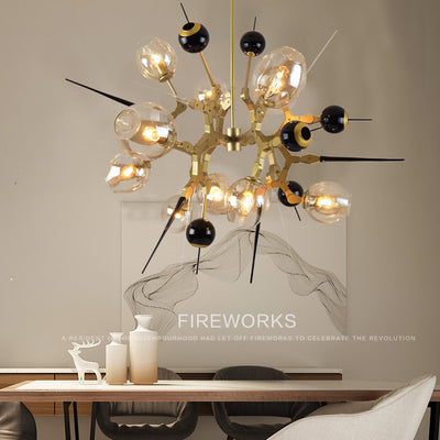 5 Lights Creative Firework Ball Chandelier