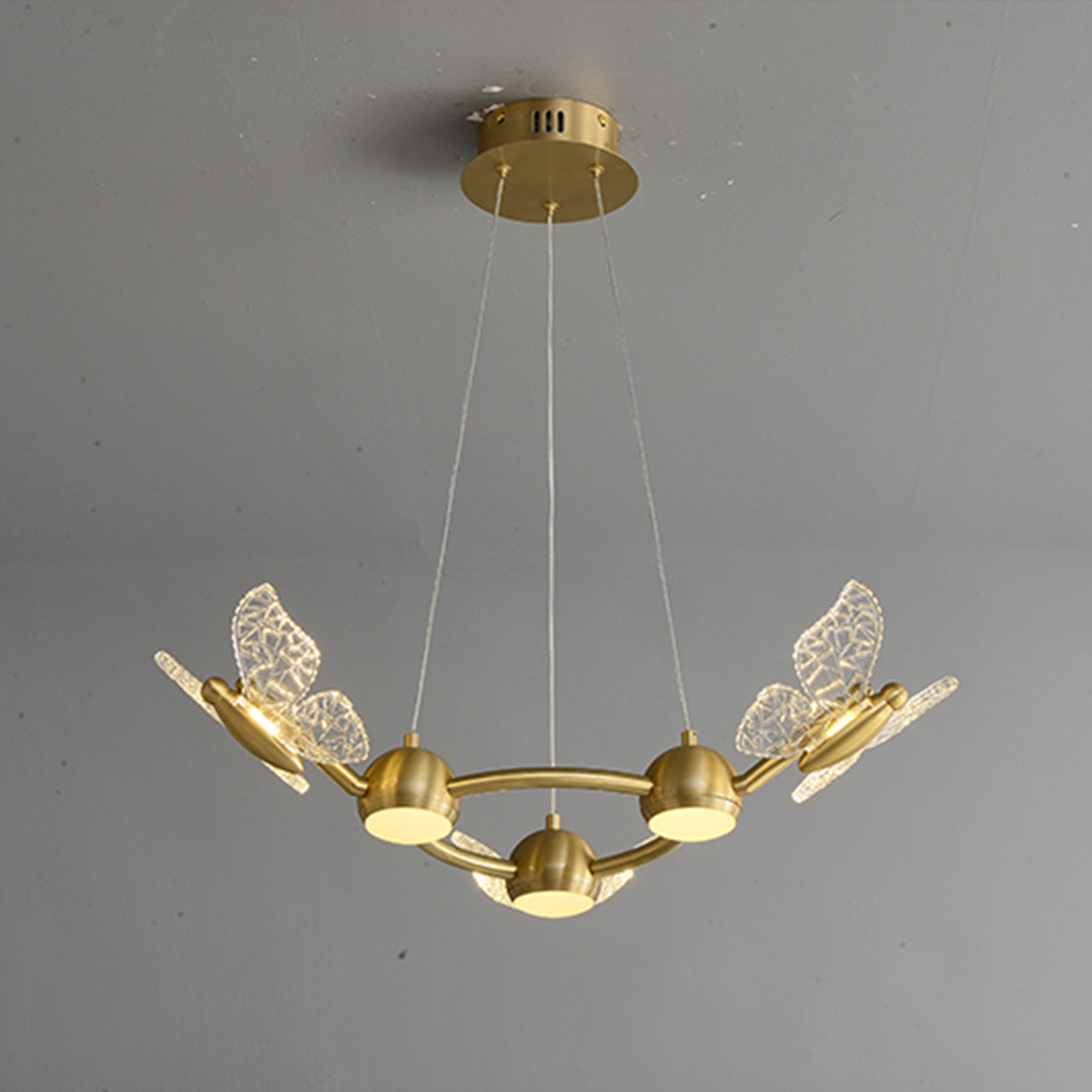 Modern Multi butterfly chandelier