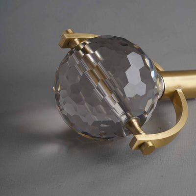 Modern crystal ball chandelier