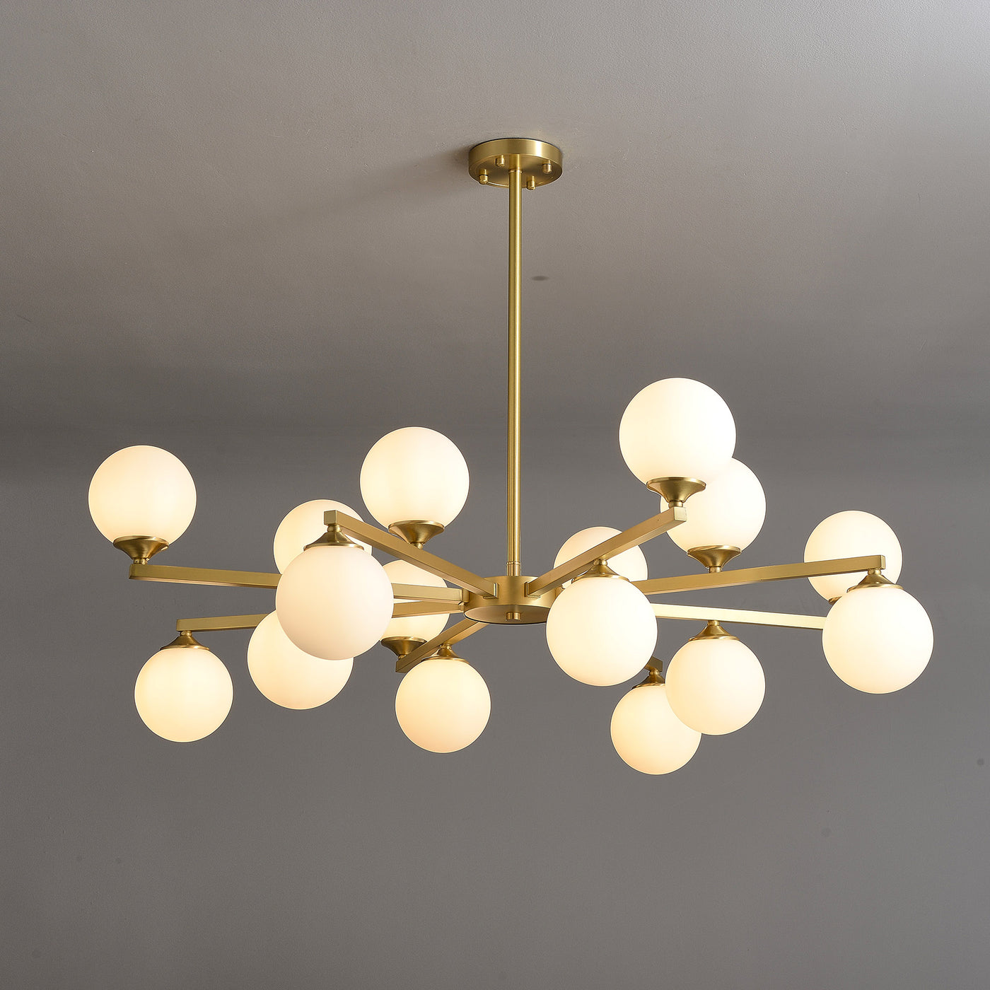 16-Lights Ball Chandelier