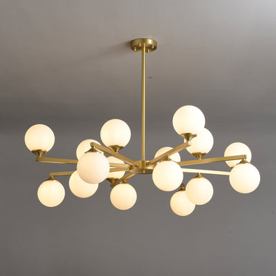 16-Lights Ball Chandelier