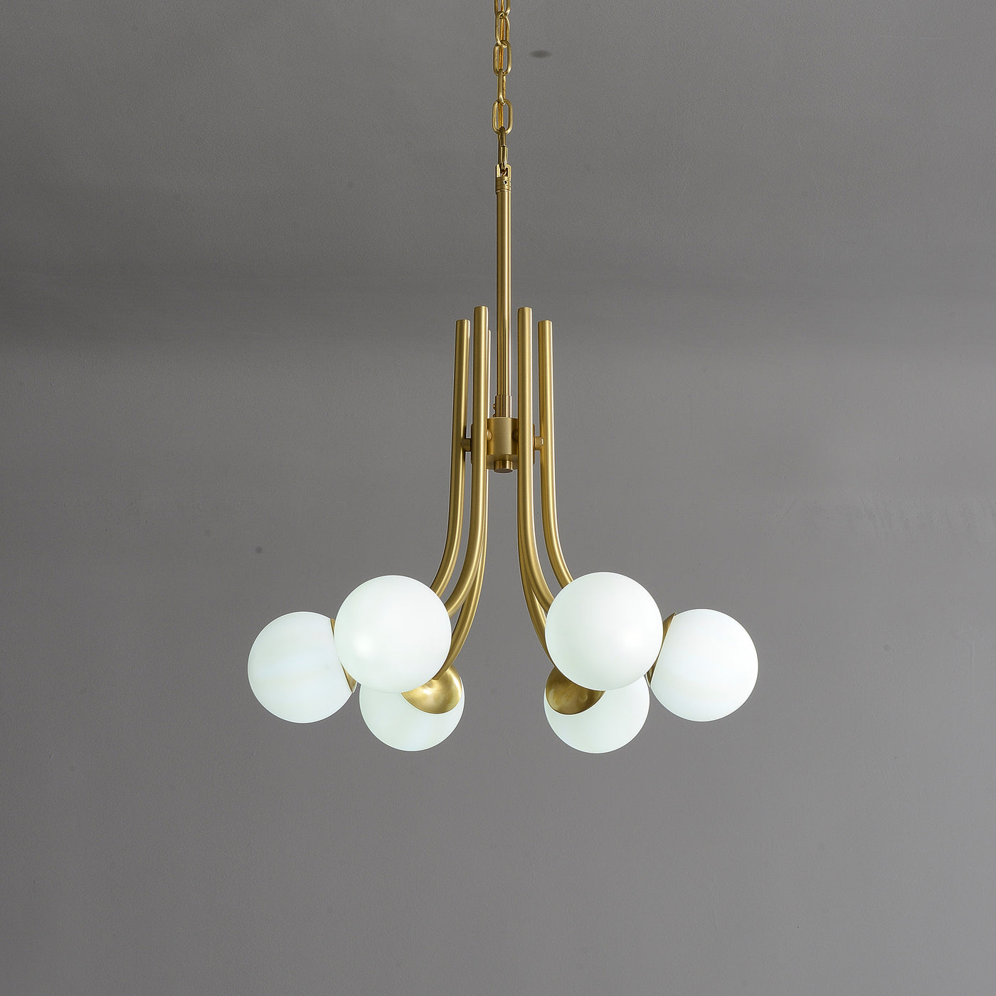 6-Lights Ball Chandelier