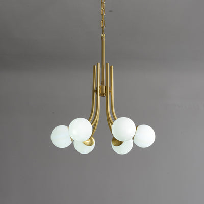 6-Lights Ball Chandelier