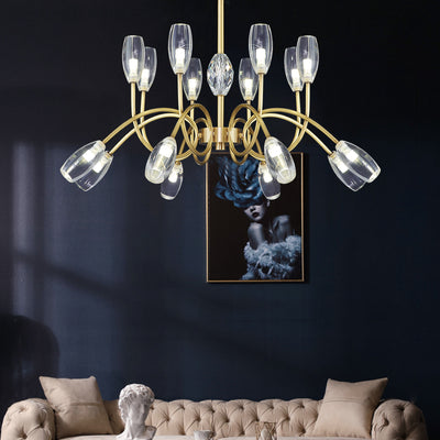 Creative cross chandelier