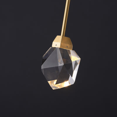 Rectangle Crystal Diamond Chandelier