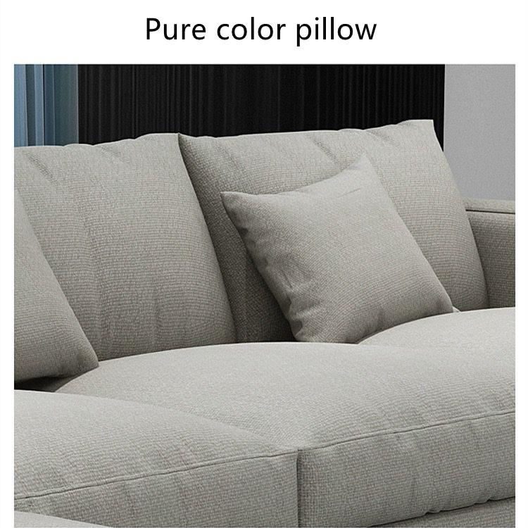 Latex cloth sofa combination