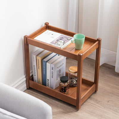 Modern solid wood side table