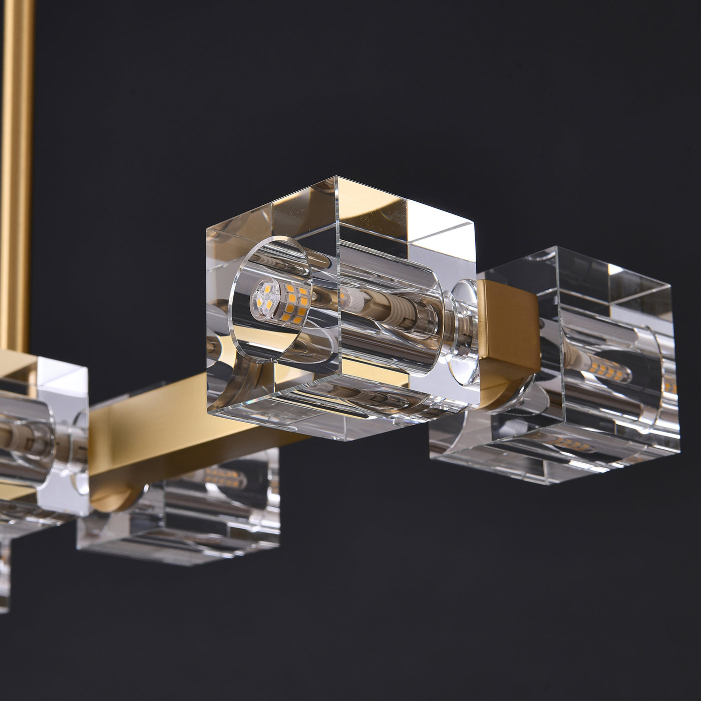 Symmetry Cube Crystal Chandelier