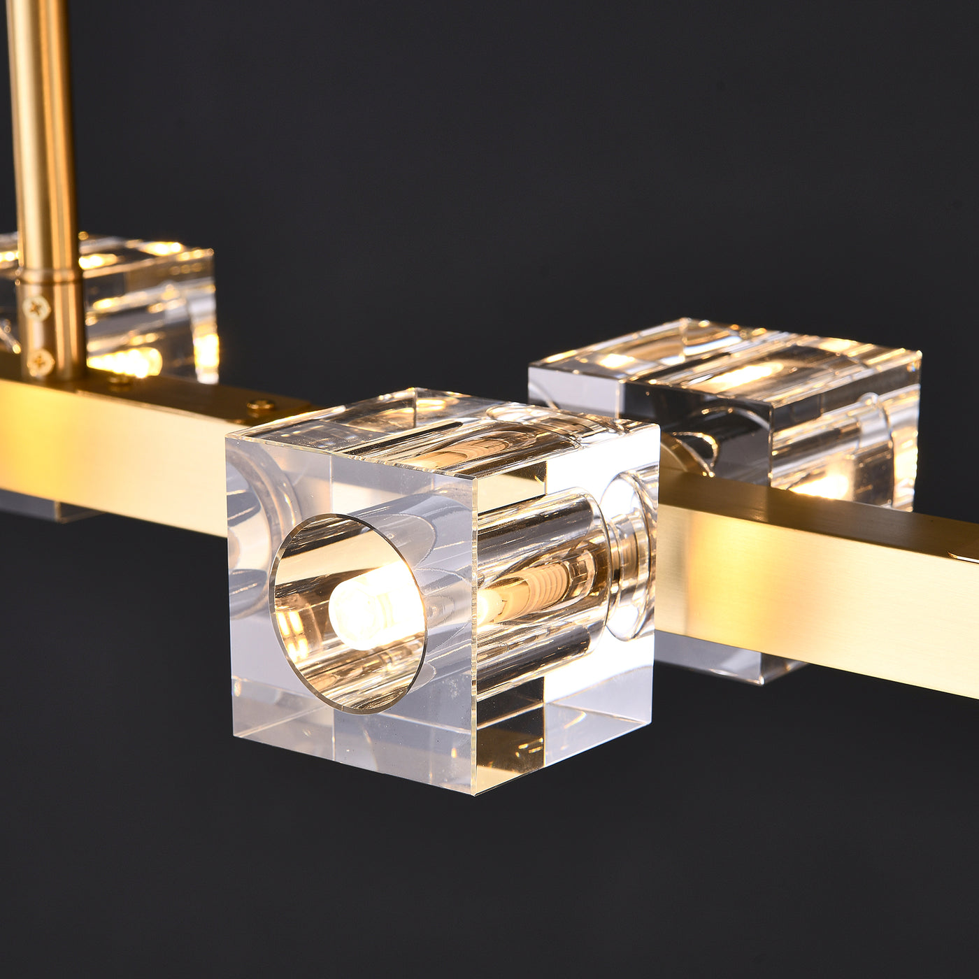 Symmetry Cube Crystal Chandelier